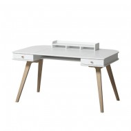 Oliver Furniture Wood Collection Juniorschreibtisch höhenverstellbar - Höhe 66cm