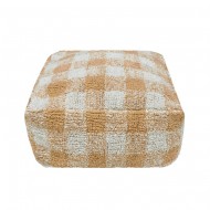 Lorena Canals Pouf "Vichy" honey 20x40x40 cm