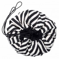 Play&Go Aufbewahrungssack Storage Bag Stripes Schwarz