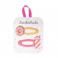 Rockahula Haarspangen-Set Donut und Milchshake