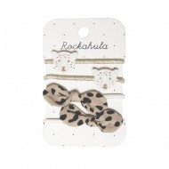 Rockahula Haargummi Lily Leopard 4er Set