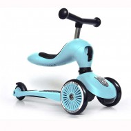 Scoot&Ride Highwaykick 1 Kickboard mit Sitz in blueberry