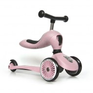 Scoot&Ride Highwaykick 1 Kickboard mit Sitz in rose 