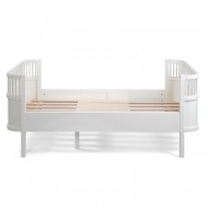 Sebra Bett Junior & Grow in weiß - mitwachsend von 90x160-200cm