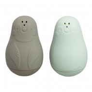 Baby's Only Spritzfiguren-Set Pinguin urban green/mint