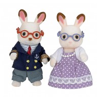 Sylvanian Families Schokoladenhasen: Großeltern Else und Reinhard