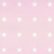 Esta Home Tapete rosa mit weißen Sternen