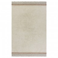 Tapis Petit Baumwollteppich 'Sophie' in creme/rosa ca. 120x170cm