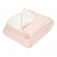 Little Dutch Kinderdecke 110x140cm "Pure Soft Pink"