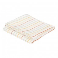 Little Dutch Swaddle/Pucktuch "Vintage Sunny Stripes" in 120x120cm