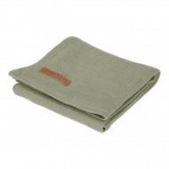 Little Dutch Swaddle/Pucktuch "Pure olive" in 120x120cm