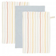 Little Dutch 3er-Set Washcloths "Vintage Sunny Stripes"/"Pure ...