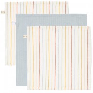 Little Dutch 3er-Set Facecloths "Vintage Sunny Stripes"/"Pure ...