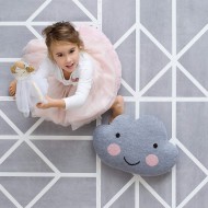 Toddlekind - Stilvolle Spielmatte Nordic Pebble in 4 Größen flexibel erweiterbar