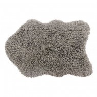 Lorena Canals waschbarer Teppich 'Woolable Rug Woolly' in sheep grey 75x110cm