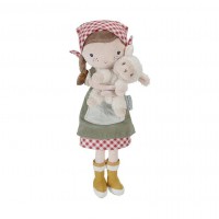 Little Dutch Kuschelpuppe Kuschelpuppe Farmer Rosa mit Schaf in 35cm 