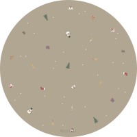 NouiNoui Weihnachtsbaummatte in 'christmas whimsies' 125 cm